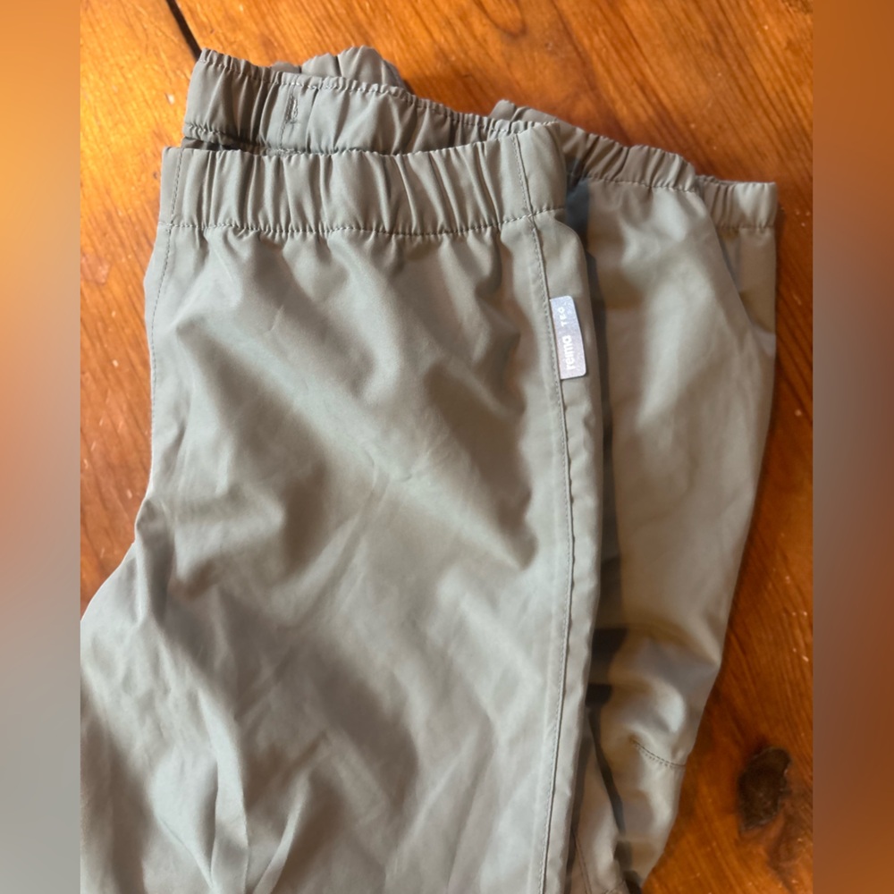 Reima Rain Hiking Green/Kaki pants size kids 8Y (128)